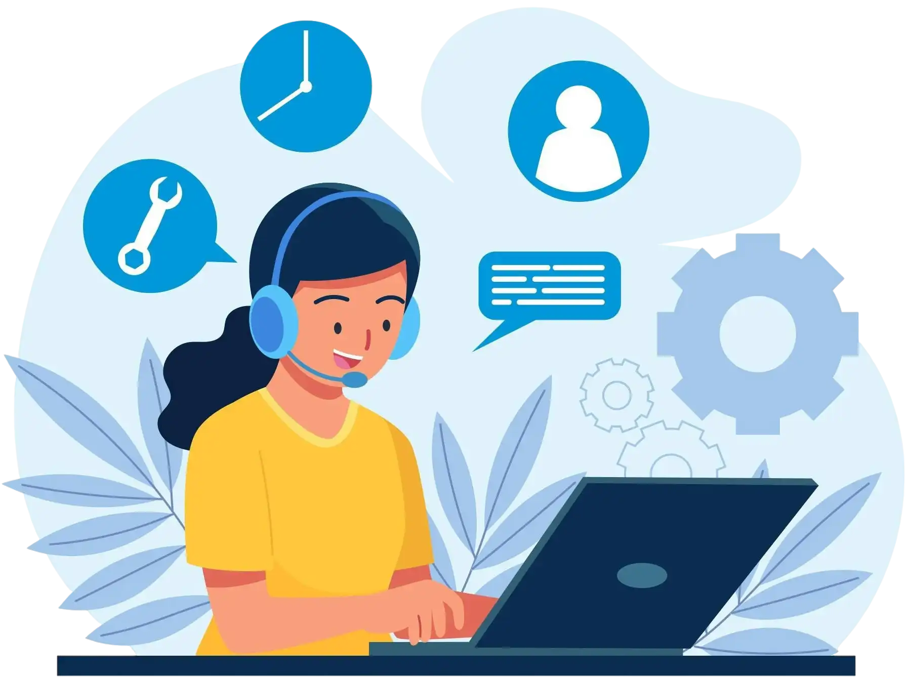 Ilustrasi Konsultasi Online
